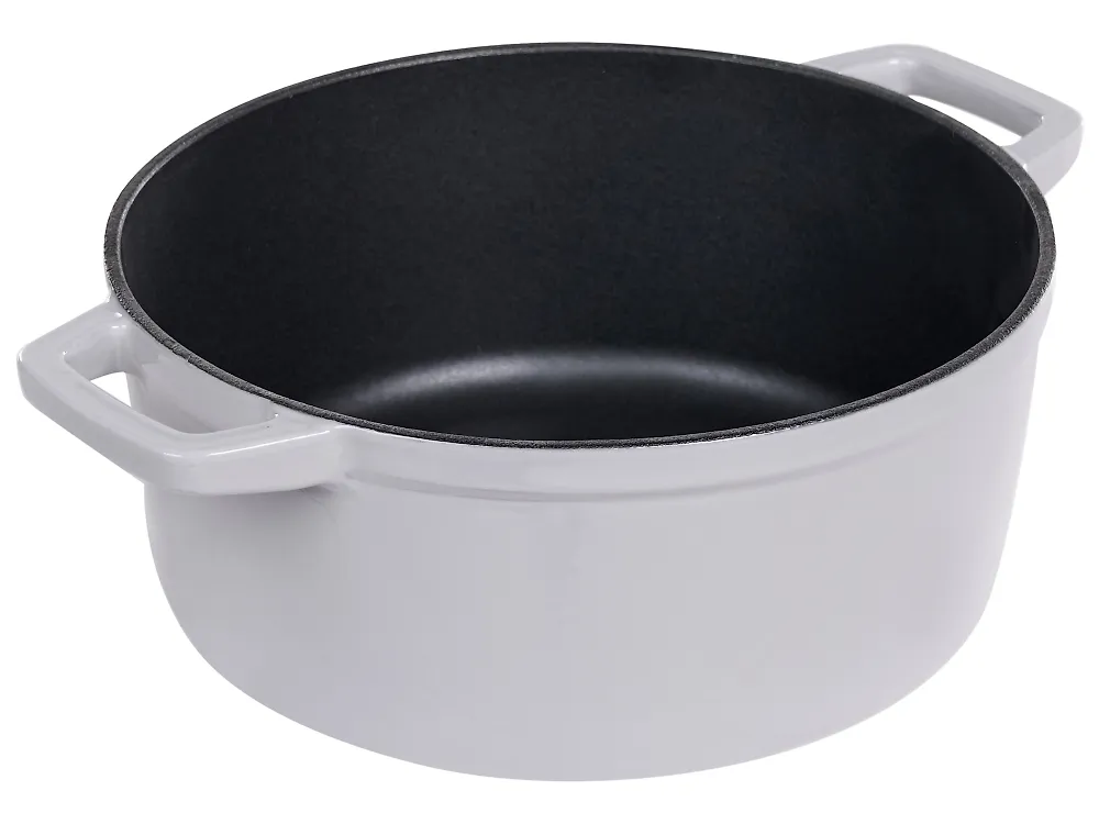 4 Piece Cast Iron Set CASTLINA Light Grey_1169278