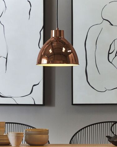 Metal Pendant Lamp Copper DARYA