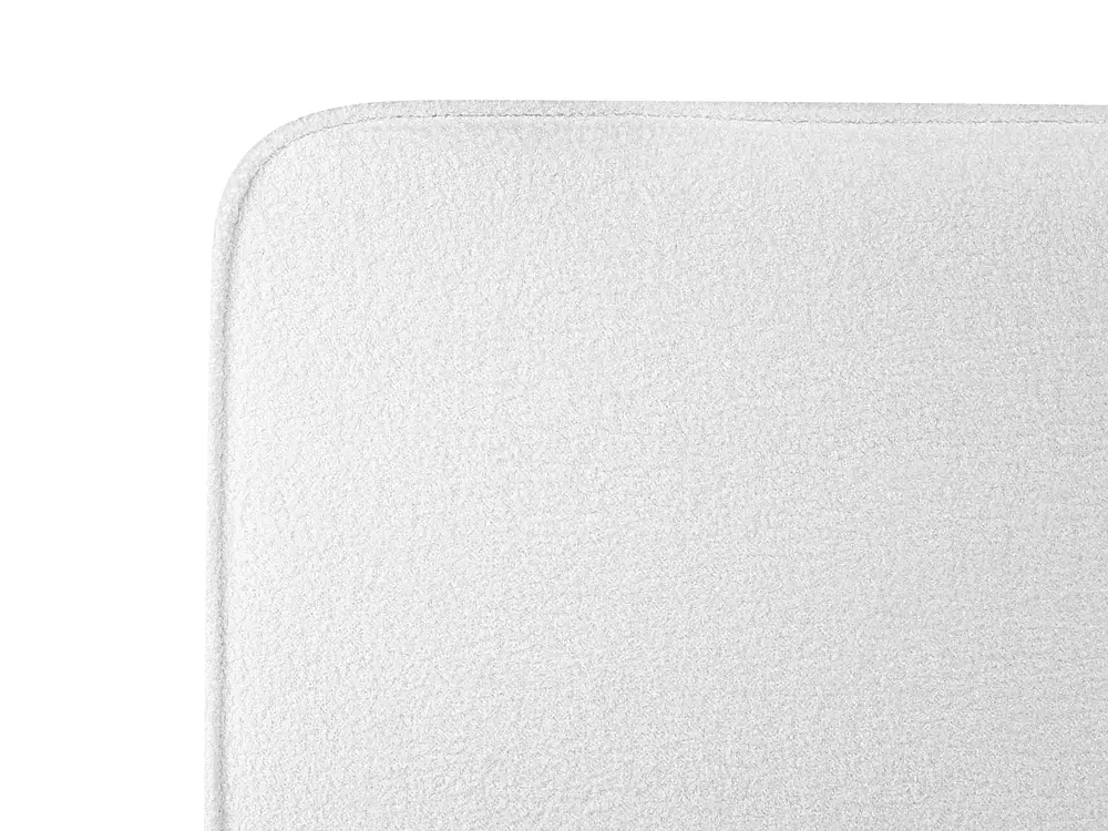 Bed Boucle VALOGNES 180 x 200 cm (EU Super King) Off-White_933777
