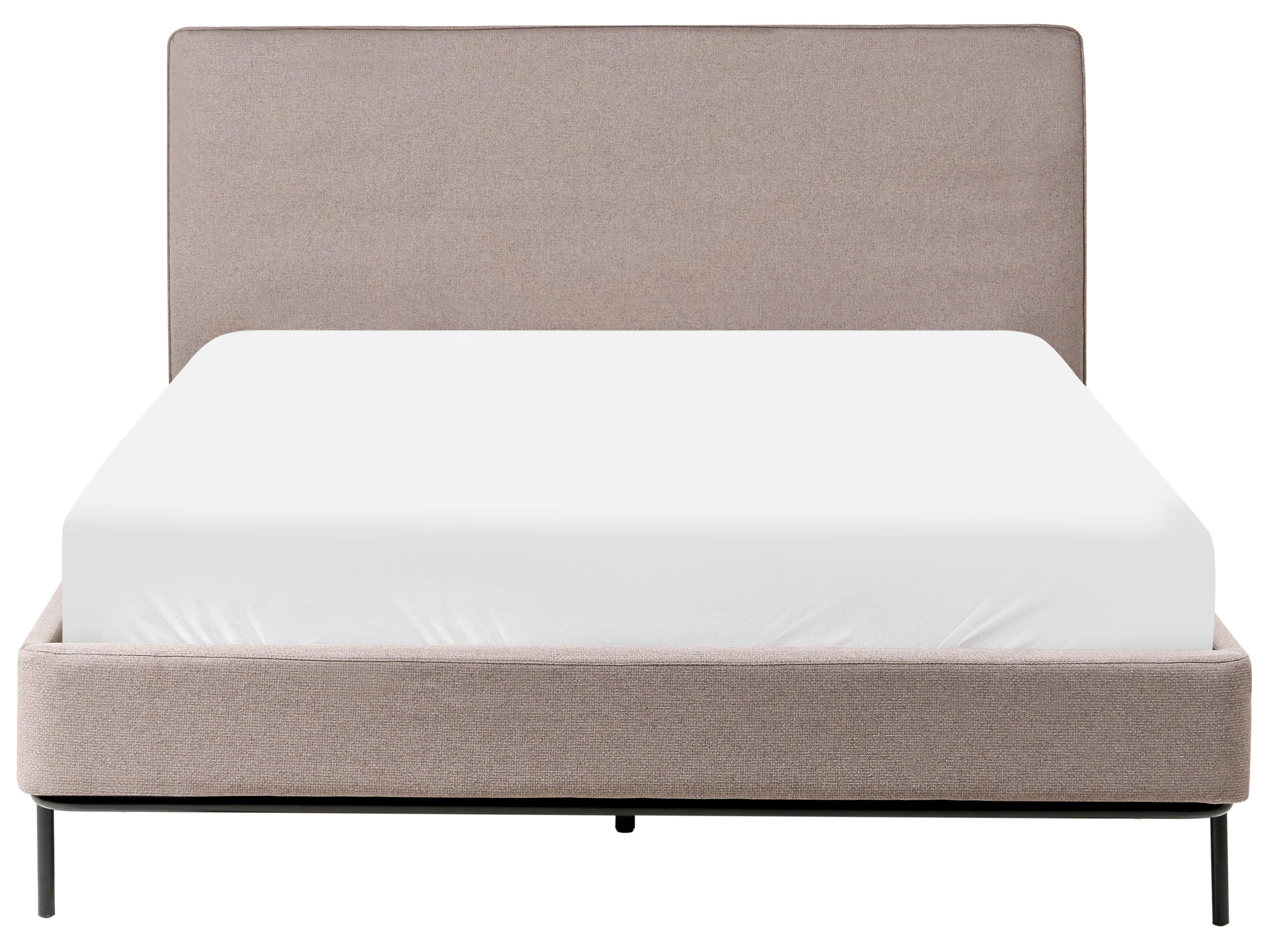 Letto Tessuto CORIO 140 x 200 cm Tortora_1010338