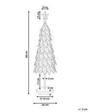Décoration de Noël KOUVOLA 88 cm Arbre de Noël Doré_1173521