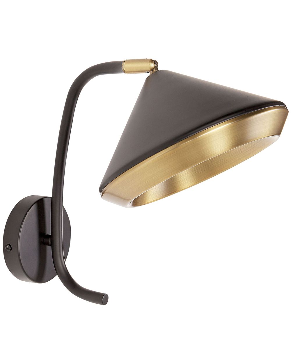 Spotlight lampe MOKVI Justerbar Metal Sort