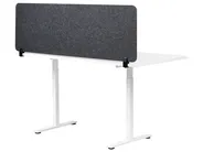 Divisorio da scrivania SPLIT 160 x 50 cm Grigio scuro_1071874