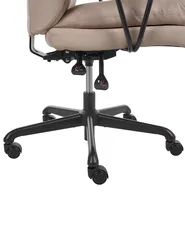 Sedia da ufficio MELOCUSH Tessuto Marrone_1085341