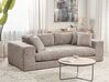 3-Sitzer Sofa hellbraun mit Kissen GLORVIKA_927856