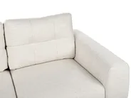 Sofa 2 Seater LAURILA Fabric Light Beige_951767