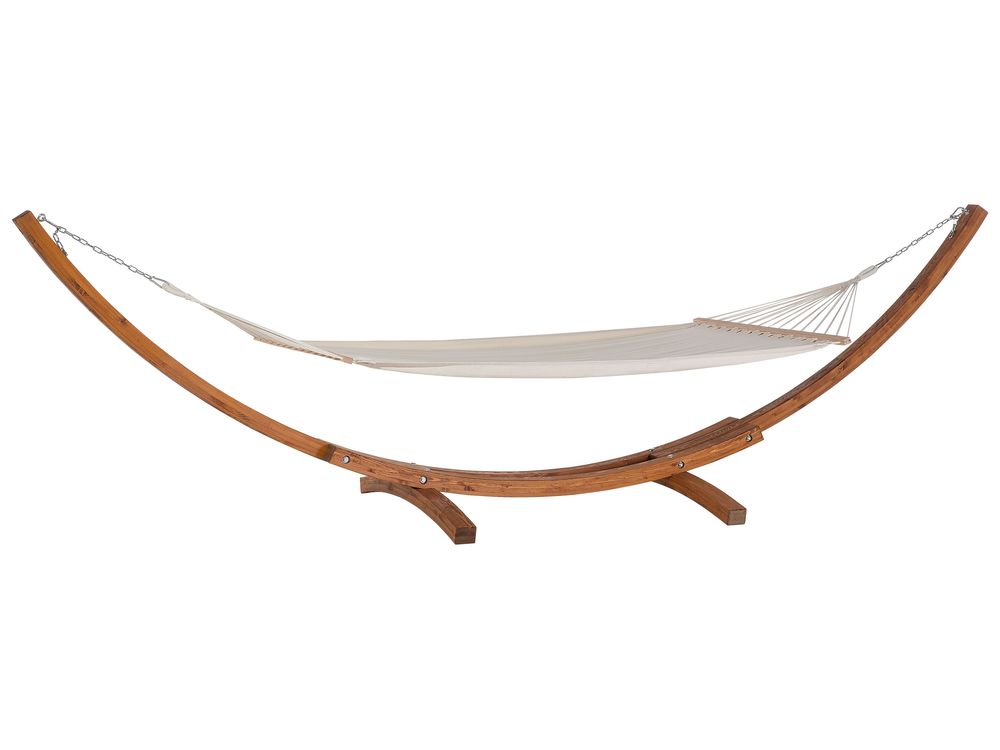 Hammock TREVISO Cotton Dark Wood Beliani