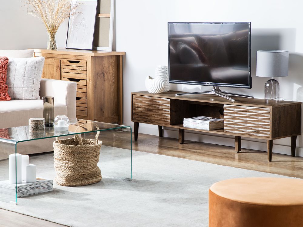 Mueble TV KAYAN Marrón oscuro