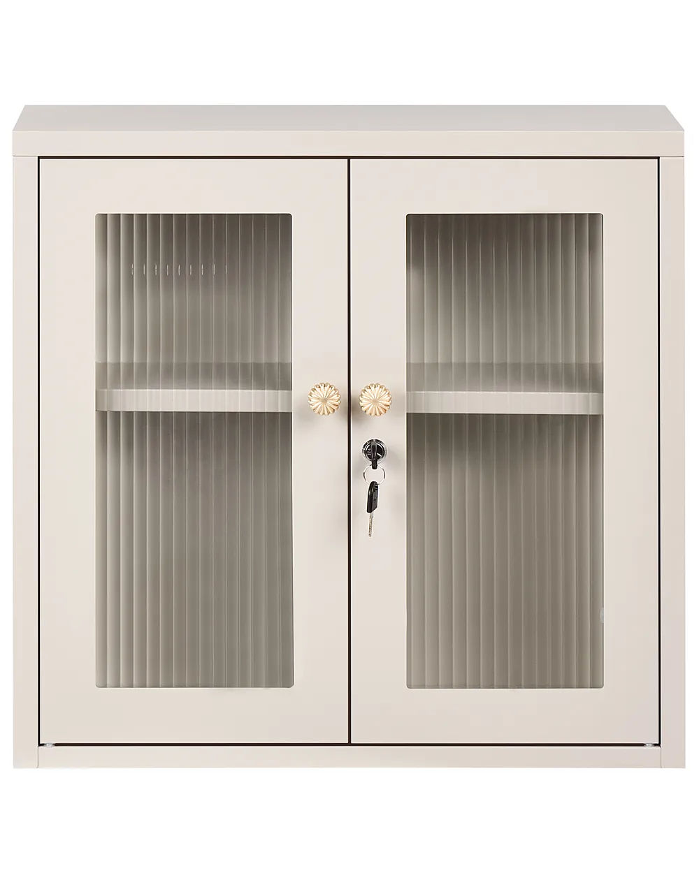 Fali szekrény 60 cm Fém Bézs_1156552