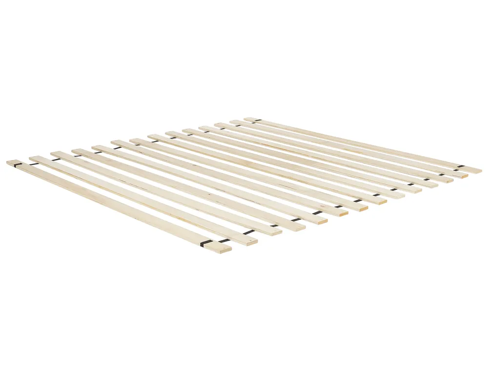 Bed Boucle ROISEL 160 x 200 cm (EU King Size) Light Beige_938019