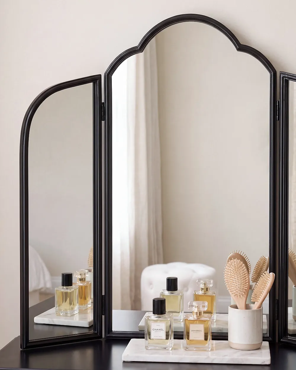 Dressing Table Mirror SAVILLY Black_1194106