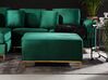 Velvet Ottoman Emerald Green OSLO_744183