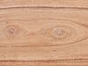 Table de salle à manger à rallonge 116/156 x 116 cm bois clair LEXINGTON_923741