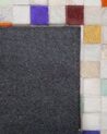 Cowhide Area Rug 140 x 200 cm Multicolour ADVAN_714190