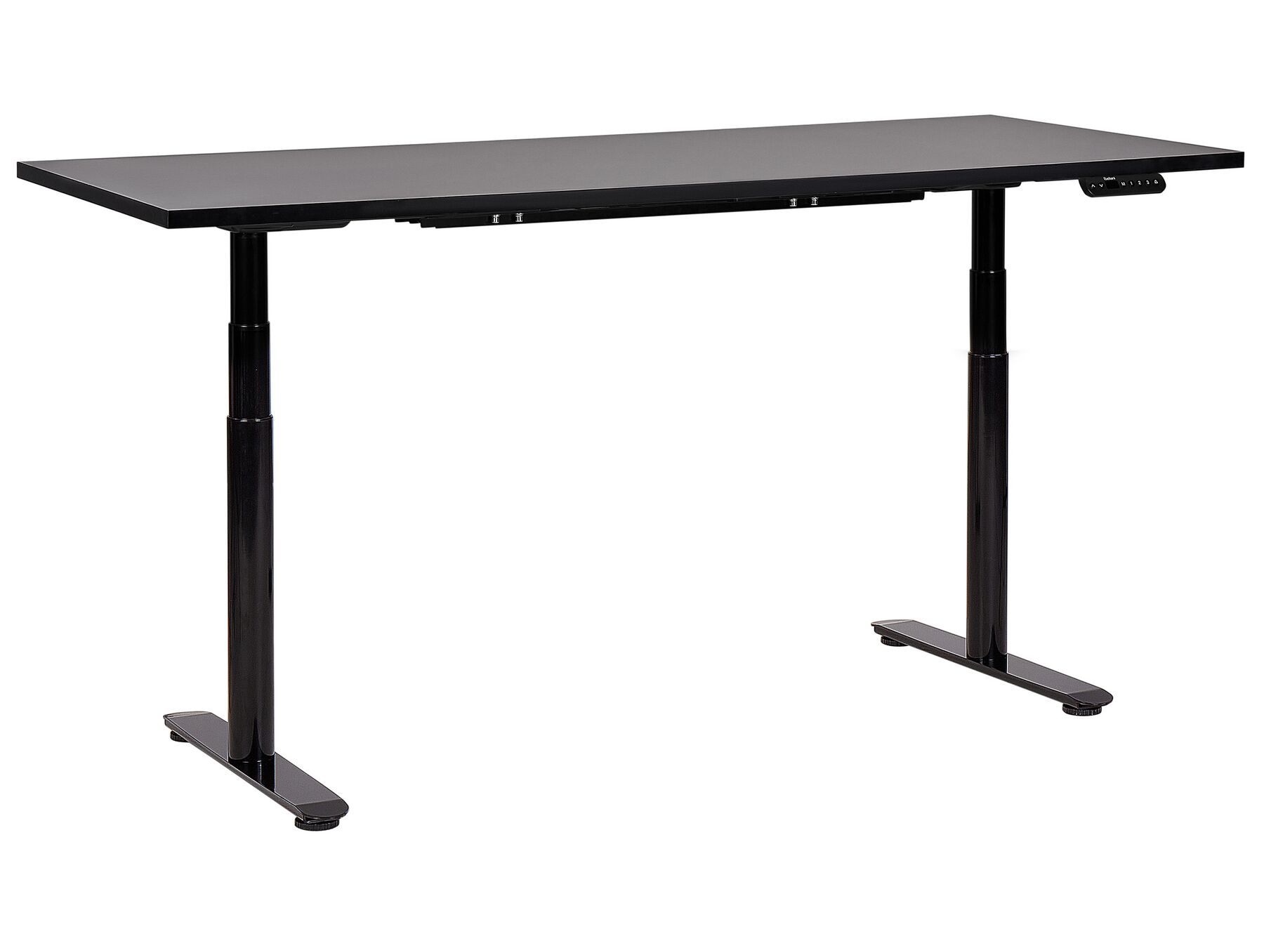 Fekete elektromosan állítható íróasztal 180 x 80 cm DESTINAS_899726