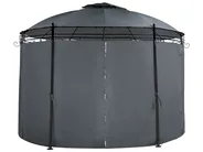 Gazebo SAFARA 368 cm 368 cm Metal Graphite Grey_779150