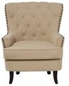 Fabric Armchair Beige VIBORG II_708357