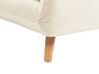 Velvet Sofa Bed Cream SETTEN_874966