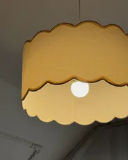 Lampadario GAIREZI Metallo Bianco/Beige_1063212
