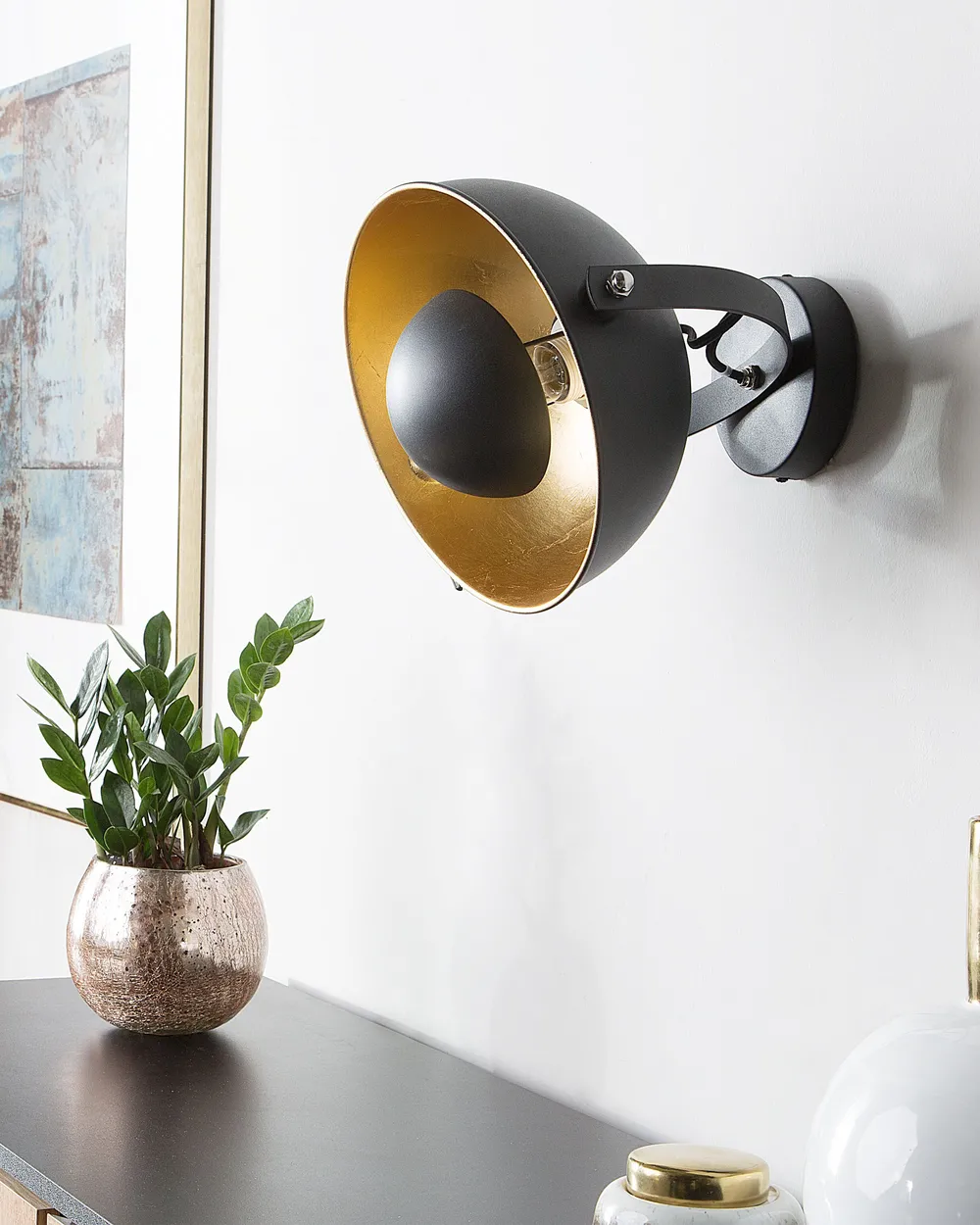 Wall Lamp THAMES Metal Black_732205