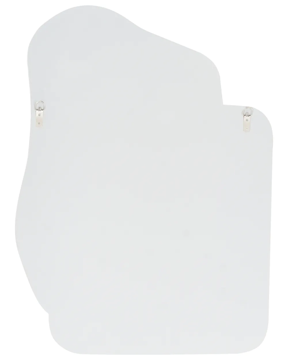 Lustro ścienne ARVERT 60 cm 80 cm Biały marmur_1003396