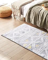 Tapis KARGI Gris 80 x 150 cm_1177424