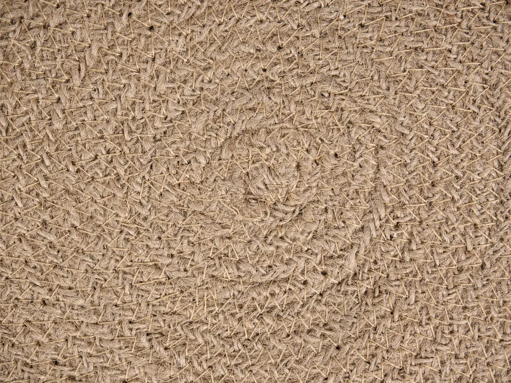 Pouffe DIMAN Jute White_1064449