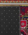 Teppich rot 70 x 200 cm orientalisches Muster Kurzflor COLACHEL_831666