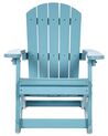 Fotel bujany ogrodowy dla dzieci jasnoniebieski ADIRONDACK_918318