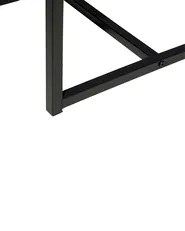 Set of 6 Dining Chairs LAREDO Brown/ Black_692154