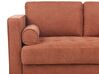 Sofa Set goldbraun 3-Sitzer NURMO_896332