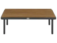 Kerti dohányzóasztal FIVIZZANO 70 cm 90 cm Akácfa Sötétszürke_1150987