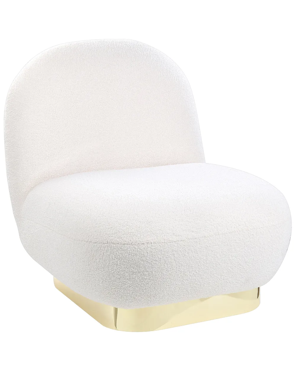 Armchair LOVIISA Boucle White_886437