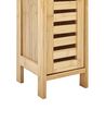 Armoire pour toilette en bois de bambou clair OLATHE_926862