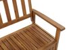 Banc de jardin en bois d'acacia 120 cm SOVANA_772453