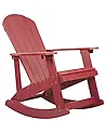 Garden Rocking Chair ADIRONDACK Red