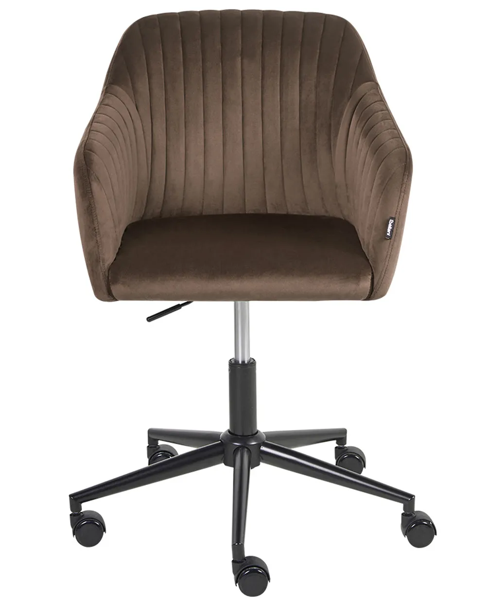 Desk Chair VENICE Velvet Brown_1057492