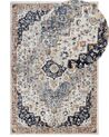 Teppich mehrfarbig 200 x 300 cm orientalisches Muster Kurzflor HERMON_854285