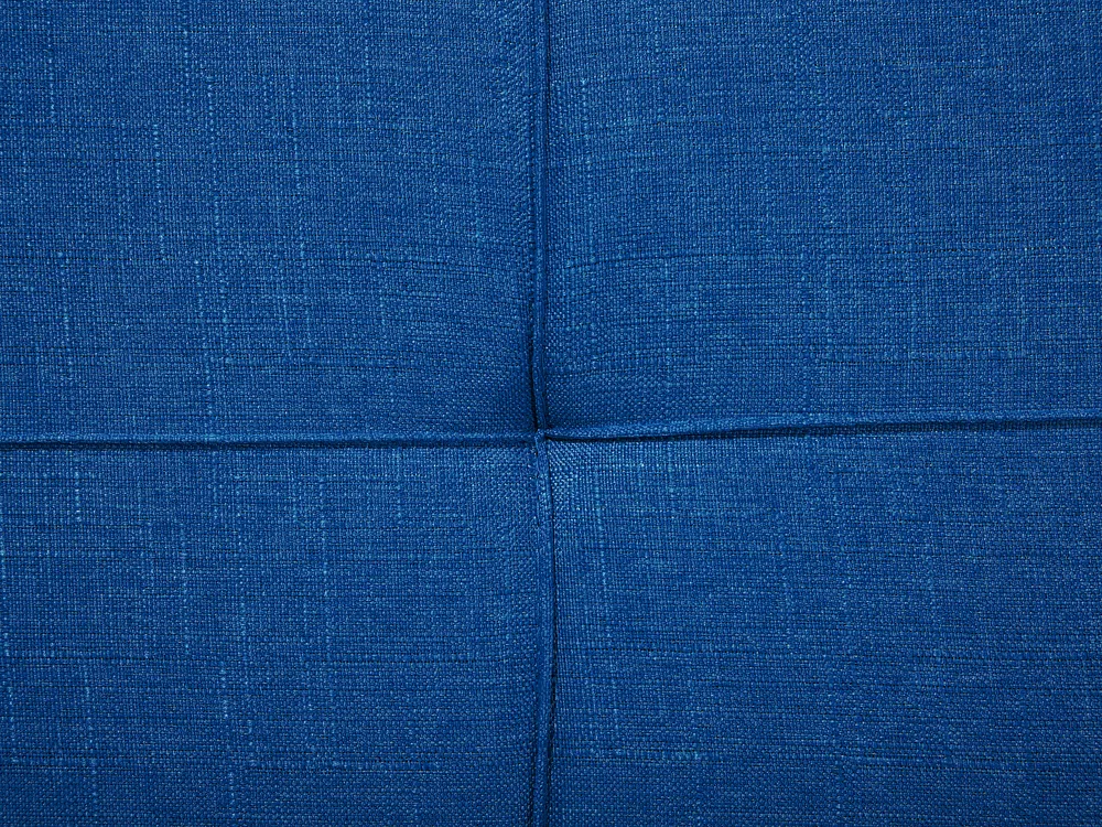 Sofa Bed 3 Seater RONNE Fabric Navy Blue_691660