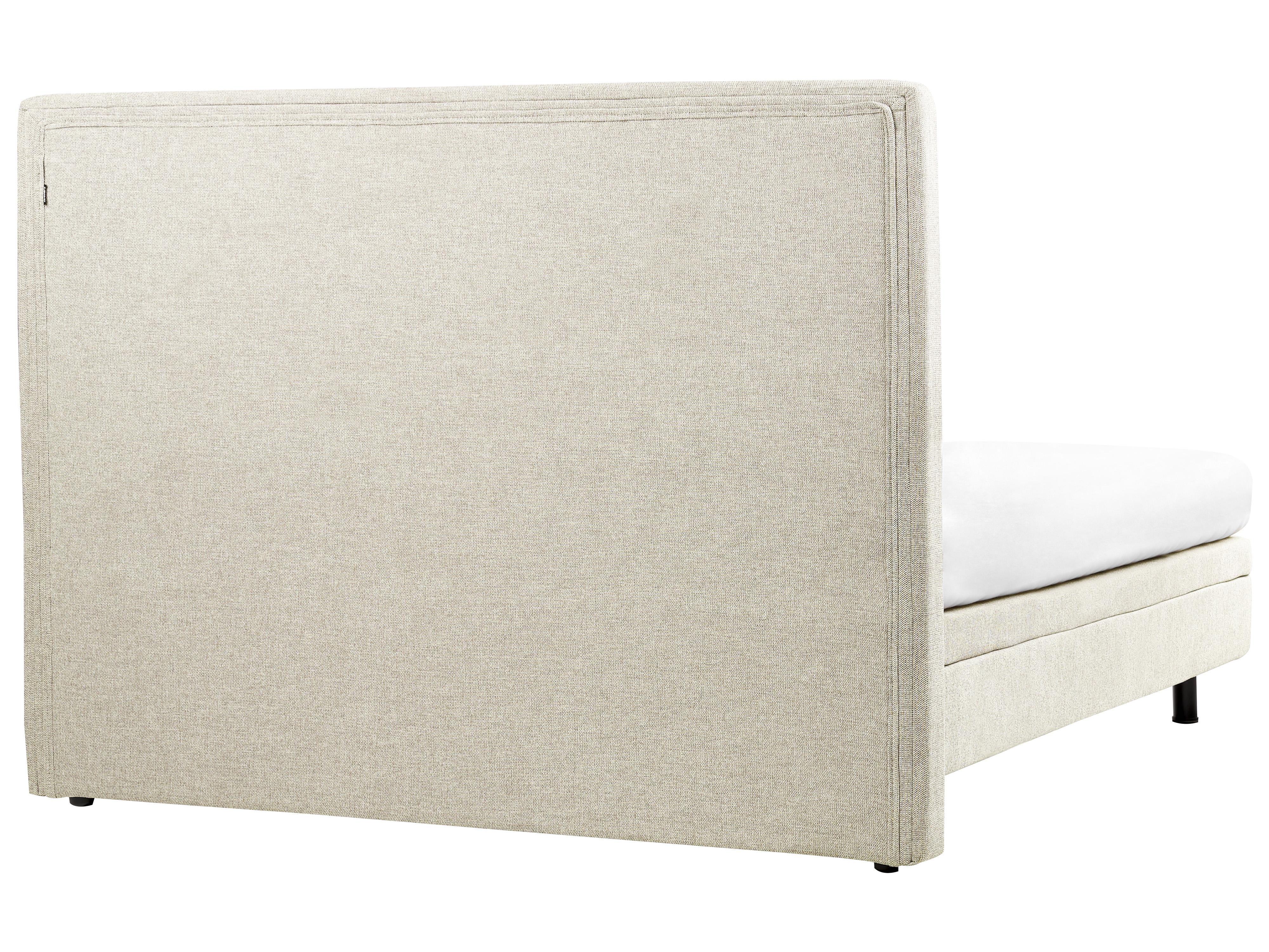 Verstelbaar bed Stof DUKE II 160 x 200 cm Beige_989026
