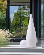 Outdoor LED Floor Lamp VULETAS with Remote White_1113167