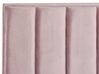 Velvet EU Super King Size Ottoman Bed Pink SEZANNE_892486