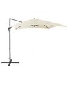 Cantilever Parasol 2.5 x 2.5 m Light Beige MONZA_699848