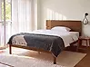 Bed BOISSET 120 x 200 cm (EU Small Double) Brown Ash Wood