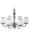 Chandelier BRADANO Metal Silver