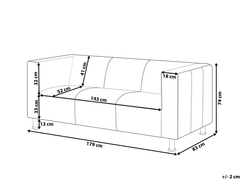 Sofa 3 Seater FLORO Chenille Off-White_916618