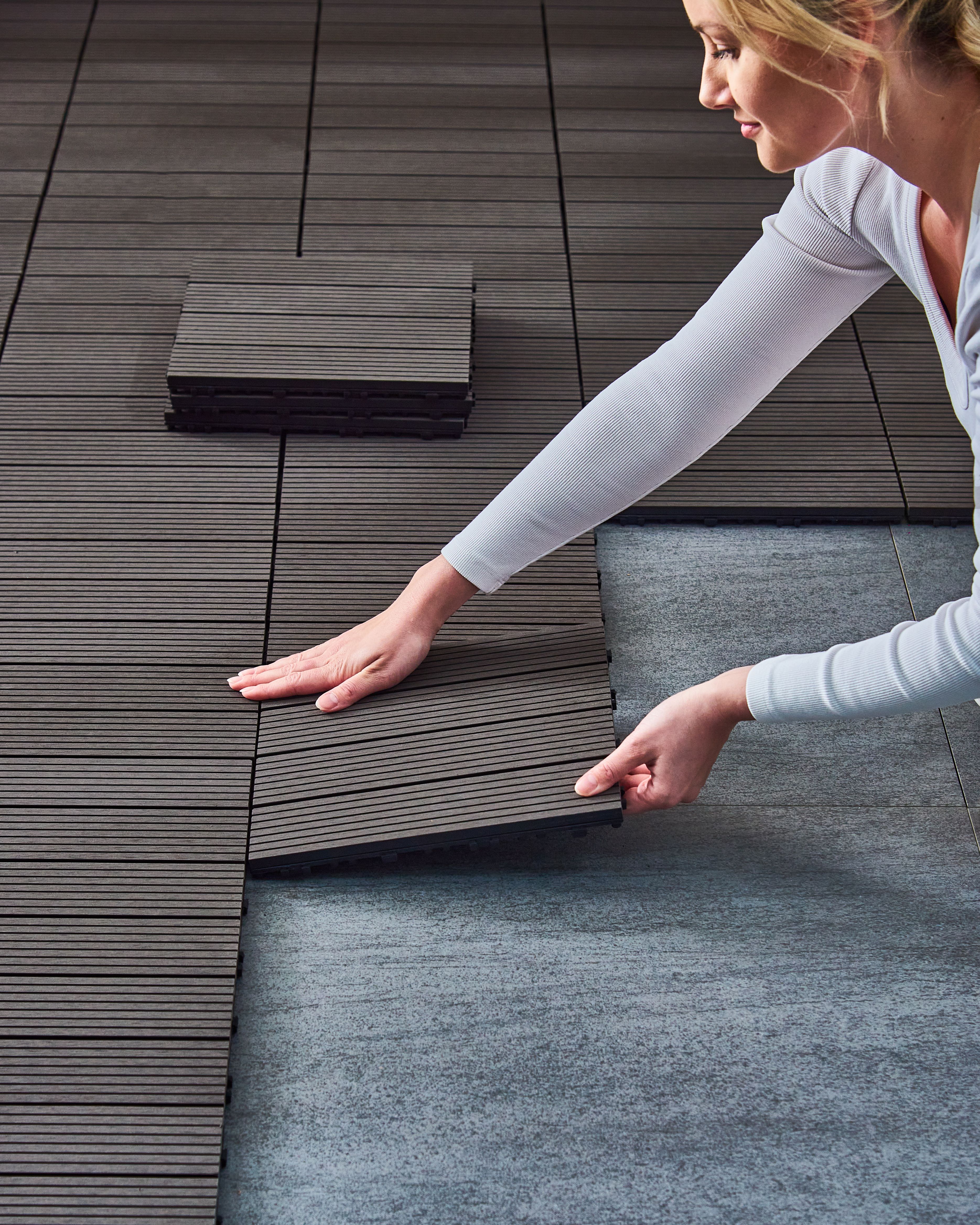 Tapis De Bain Antidérapant Gris - Caillebotis Plastique Pour Douche, Piscine - Dimensions 80x50 Cm