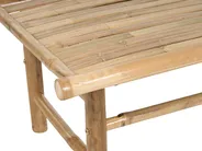 Stolik kawowy ogrodowy TODI 45 cm 80 cm Bambus Brązowy_872091