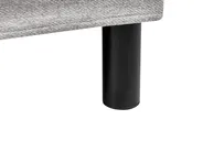 Divan Bed Fabric COUNTESS 90 x 200 cm (EU Single) Light Grey_1054513