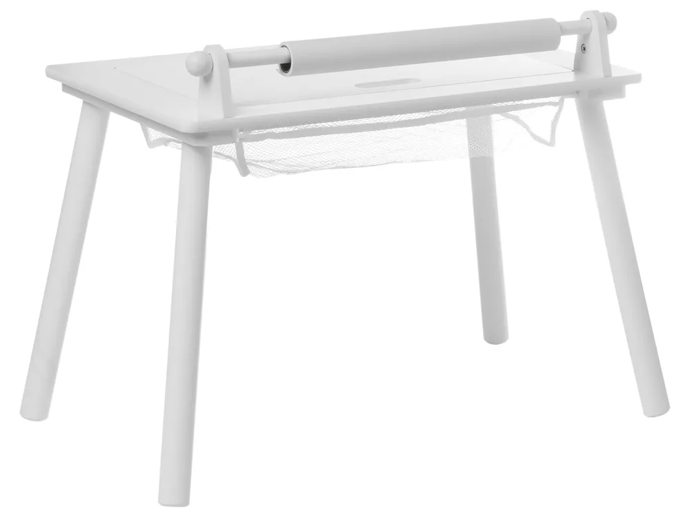 Kids Table and Chair Set MOONTA White_1043819